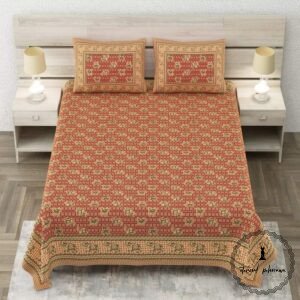 Royal Sanganer Pure Cotton Double Bed Bedsheet