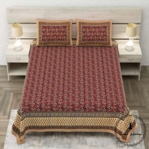 Royal Sanganer Pure Cotton Double Bed Bedsheet