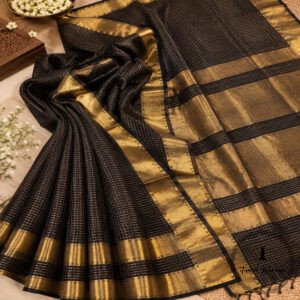 Maheshwari Handwoven Saree