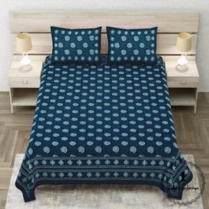 Royal Sanganer Pure Cotton Double Bed Bedsheet
