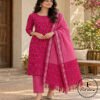 Pure Cotton Ikkat Suit