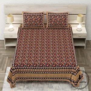 Royal Sanganer Pure Cotton Double Bed Bedsheet