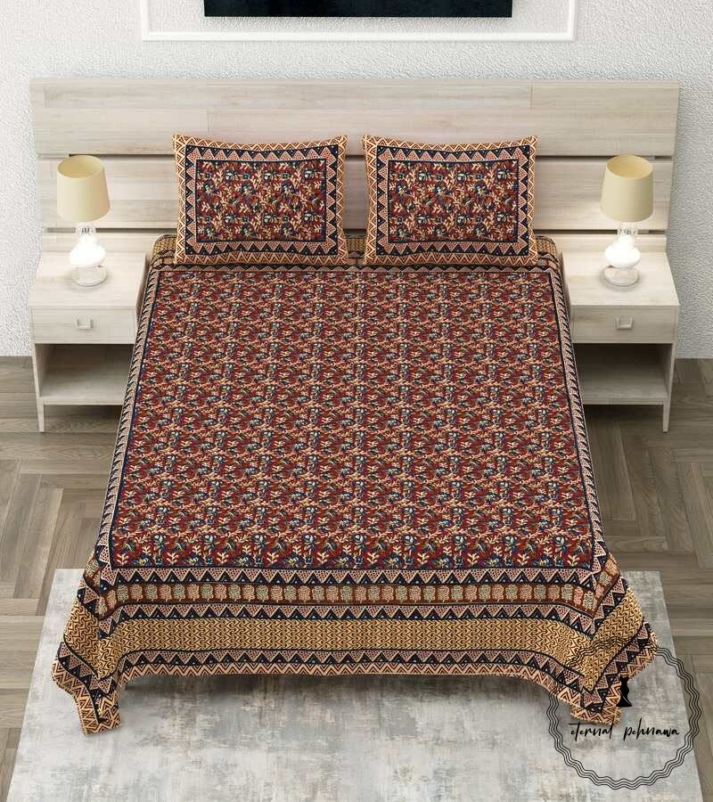 Royal Sanganer Pure Cotton Double Bed Bedsheet