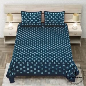 Royal Sanganer Pure Cotton Double Bed Bedsheet