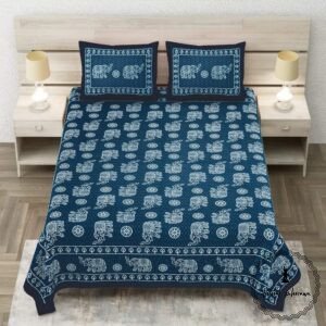 Royal Sanganer Pure Cotton Double Bed Bedsheet