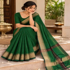 Maheshwari Handwoven Saree
