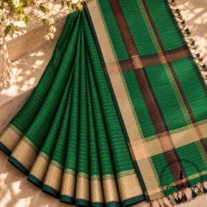 Maheshwari Handwoven Saree