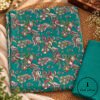 Traditional Kalamkari Handloom Kurta Fabric