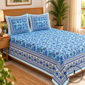 Premium Royal Block Bedsheet