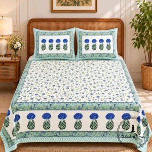 Premium Royal Block Bedsheet