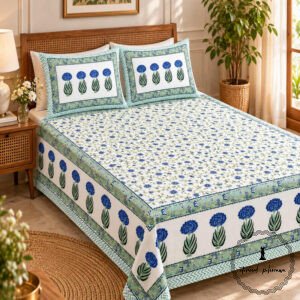 Premium Royal Block Bedsheet