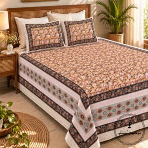 Premium Royal Block Bedsheet