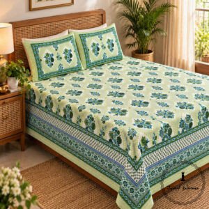 Premium Royal Block Bedsheet