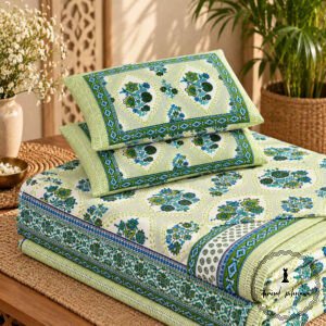 Premium Royal Block Bedsheet