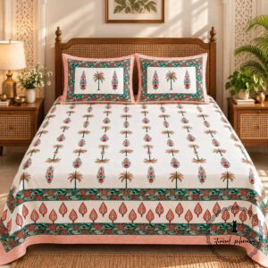 Premium Royal Block Bedsheet