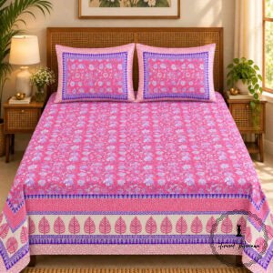 Premium Royal Block Bedsheet