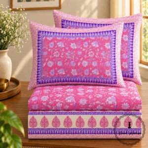 Premium Royal Block Bedsheet