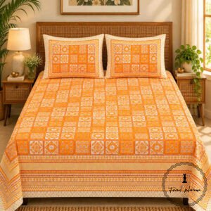 Premium Royal Block Bedsheet