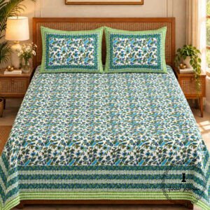 Premium Royal Block Bedsheet