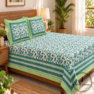 Premium Royal Block Bedsheet