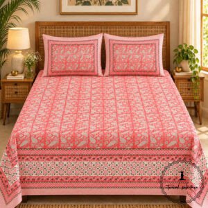 Premium Royal Block Bedsheet