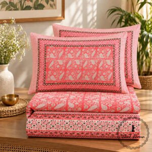Premium Royal Block Bedsheet