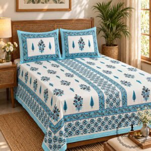 Premium Royal Block Bedsheet