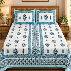 Premium Royal Block Bedsheet