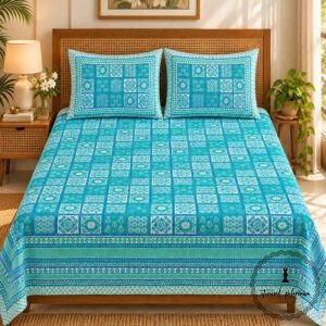 Premium Royal Block Bedsheet