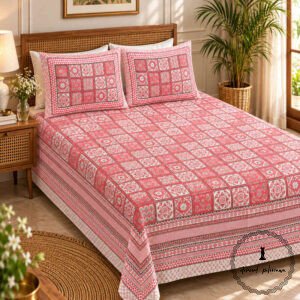 Premium Royal Block Bedsheet