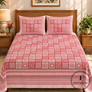 Premium Royal Block Bedsheet