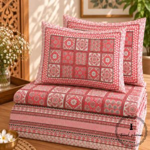 Premium Royal Block Bedsheet