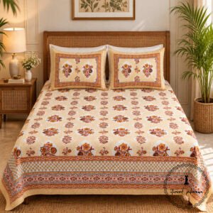 Premium Royal Block Bedsheet
