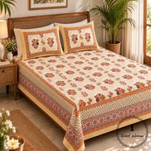 Premium Royal Block Bedsheet
