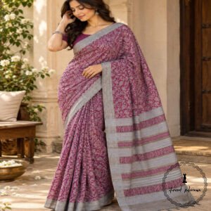 Bhagalpuri Semi Baswara Saree