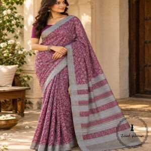 Bhagalpuri Semi Baswara Saree
