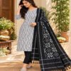 Double Ikkat Cotton Dress with Beautiful Colours and Designs