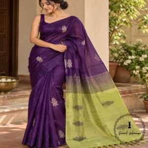 Handloom Vaalai Naar Pattu Saree (Banana Silk)