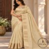 Banarasi Cotton Saree With Zari Work