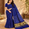 Beautiful Bandhani Modal Silk Saree