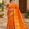 Traditional Pure Maheshwari Handwoven Double Tone Saree
